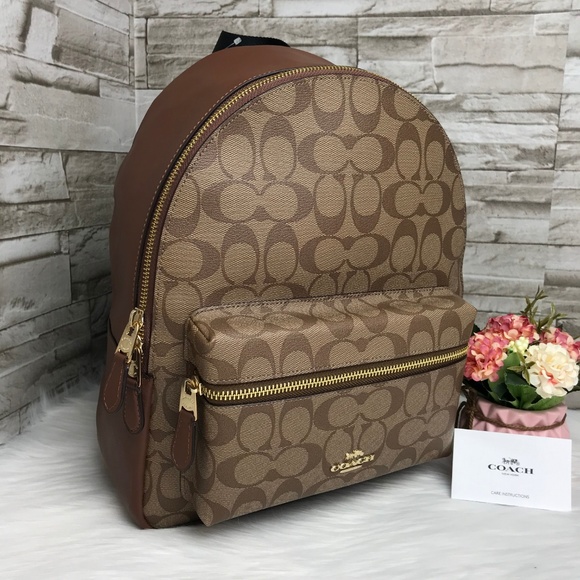 Coach Handbags - 👜‼️SALE‼️🌺MEDIUM CHARLIE BACKPACK 10 3/4"